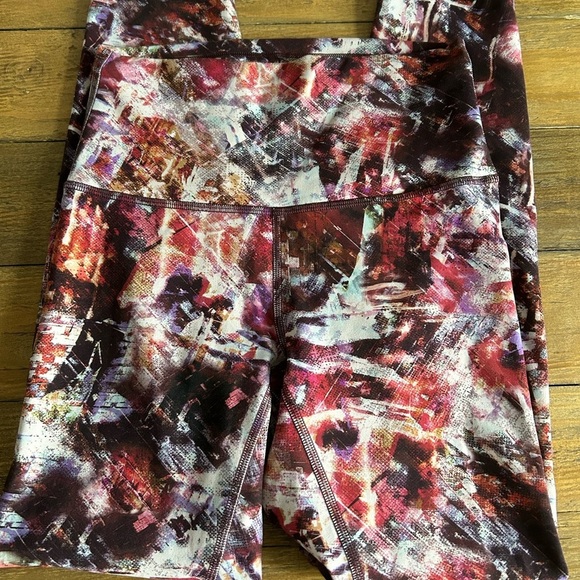 LULULEMON Women's Wunder Under Train High-Rise Leggings Urbantricity Multi Color - Picture 8 of 9